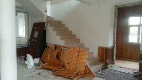 GEÇİCİ MESCİT HİZMETE AÇILDI