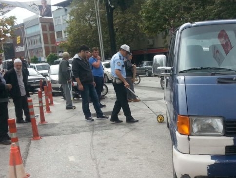 Kazayı Görüntülemek İsteyen Muhabire Saldırı