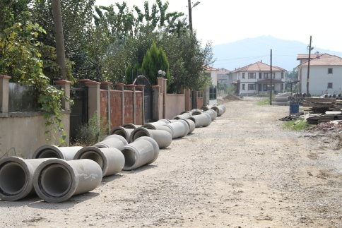 TRAFİK PARK ETRAFINDA ALT YAPI GÜÇLENİYOR