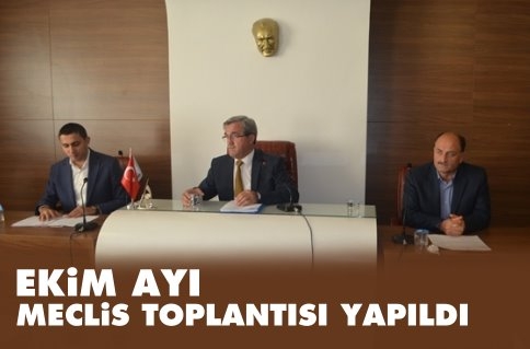 Akyazı Belediyesi Ekim Ayı Meclisi Yapıldı