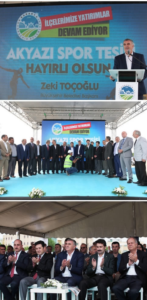 Akyazı Spor Tesisi Hayırlı Olsun