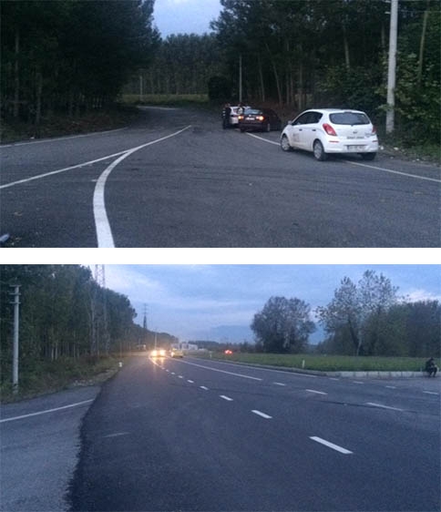 Ticari Taksi İle Otomobil Çarpıştı