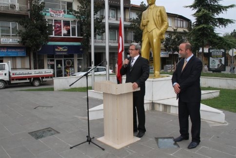 BAŞKAN AKCAN AKYAZI’NIN İLK ÖZEL LİSESİ’NİN AÇILIŞINA KATILDI