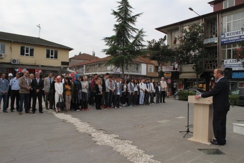 BAŞKAN AKCAN AKYAZI’NIN İLK ÖZEL LİSESİ’NİN AÇILIŞINA KATILDI