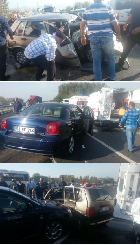 D140 Karayolunda Trafik Kazası 2 Yaralı