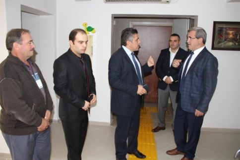 Başkan Akcan’dan Özel Eğitim Uygulama Merkezi’ne Ziyaret