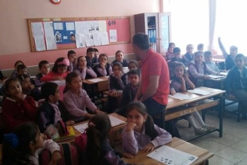 (S.A.B.A.H.) Derneği Vakıf İlk Öğretimde Tatbikat Yaptı