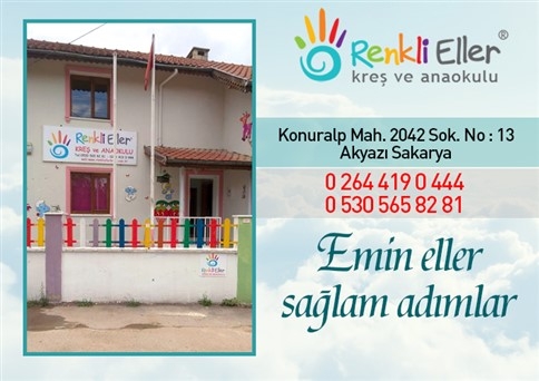 Renkli Eller Kreş ve Anaokulu Hizmetinizde