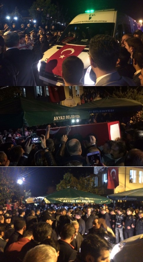 Şehit Furkan Çelik Baba Ocağına Getirildi  