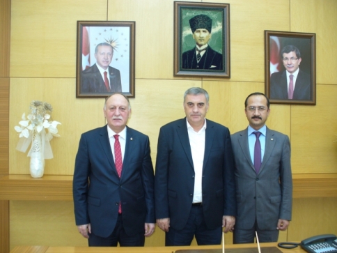 ATSO Başkanı Bayraktar Toçoğlu’nu Ziyaret Etti