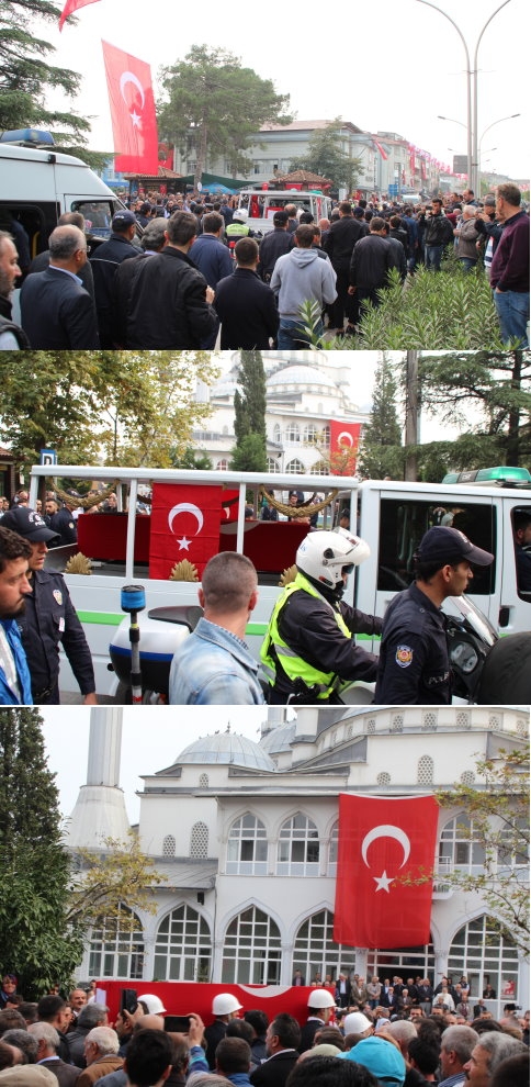 SAKARYA’DA BİNLER ŞEHİDİNİ UĞURLADI