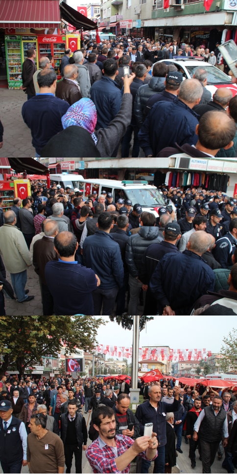 SAKARYA’DA BİNLER ŞEHİDİNİ UĞURLADI