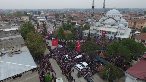 Şehit Furkan Çelik Son Yolculuğuna Böyle uğurlandı Havadan Çok  Özel Görüntüler VİDEO