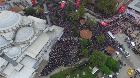 Şehit Furkan Çelik Son Yolculuğuna Böyle uğurlandı Havadan Çok  Özel Görüntüler VİDEO