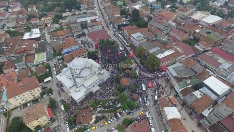 Şehit Furkan Çelik Son Yolculuğuna Böyle uğurlandı Havadan Çok  Özel Görüntüler VİDEO