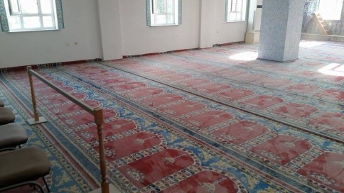 Meraklı Çocuklar Yangın Tüpünü Kurcalayınca Cami beyaza büründü 