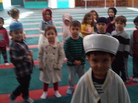 Minikler Allah'ın Evini Ziyaret Ettiler