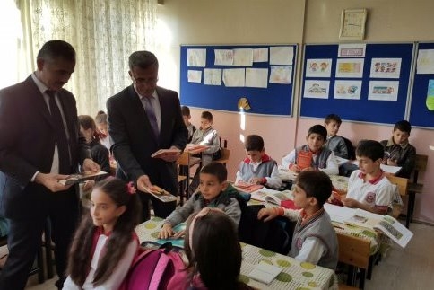 Başkan Akcan'dan Konuralp İlköğretim'e Ziyaret