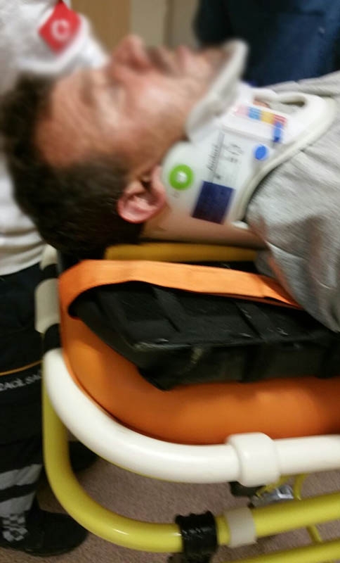 Makine Operatörü Canını Zor Kurtardı