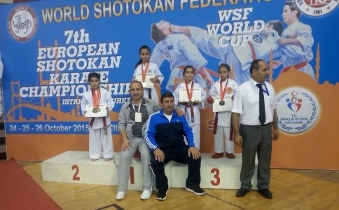 
Avrupa Şampiyonasından 1 Altın 1 Bronz Madalya
