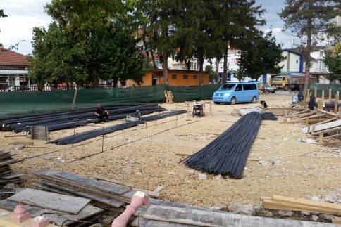 Cevat Ayhan Cami İnşaatı Devam Ediyor