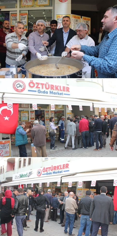 Öztürkler Market Geleneğini Bozmadı