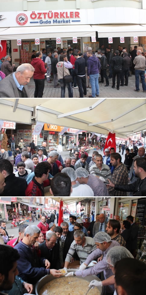 Öztürkler Market Geleneğini Bozmadı