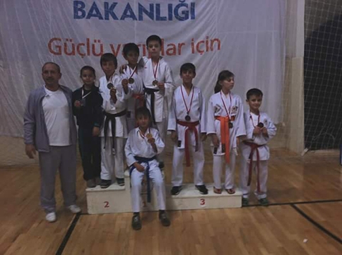 Karatede Başarı: 8 MADALYA