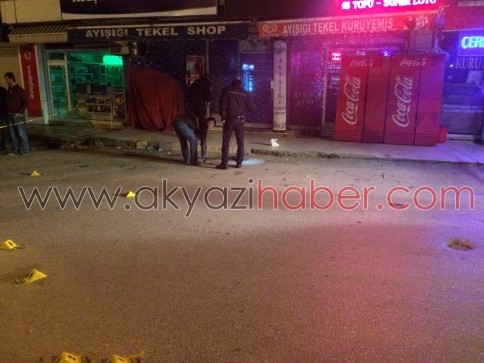 Tekel Büfesine Silahlı saldırı