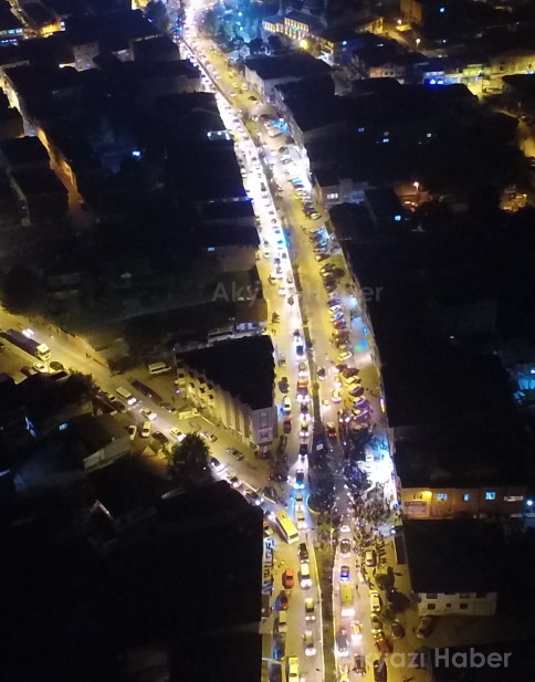 1 Kasım Akşamı Havadan Görüntüleri