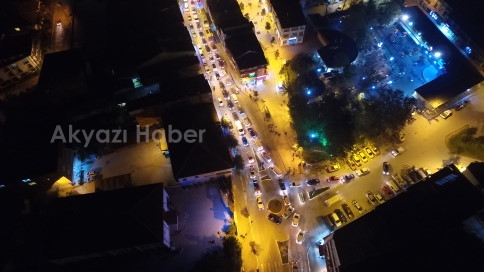 1 Kasım Akşamı Havadan Görüntüleri