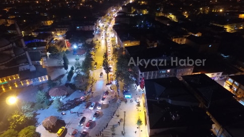 1 Kasım Akşamı Havadan Görüntüleri