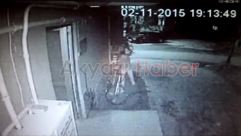 Bisikleti Böyle Çaldılar: VİDEO