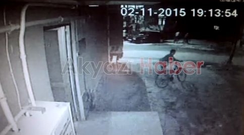 Bisikleti Böyle Çaldılar: VİDEO