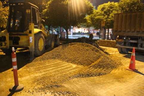 Cami Şadırvanına Doğalgaz Bağlandı