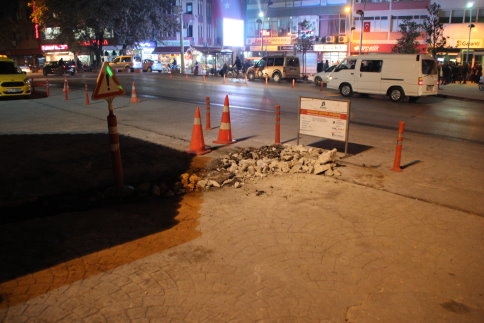 Cami Şadırvanına Doğalgaz Bağlandı