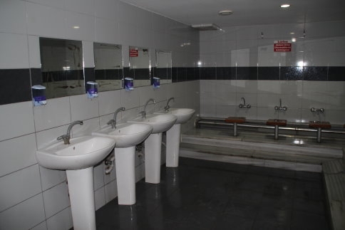 Cami Şadırvanına Doğalgaz Bağlandı