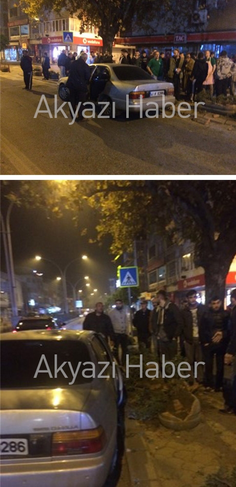 Alkollü Sürücü Bariyerlere Girdi