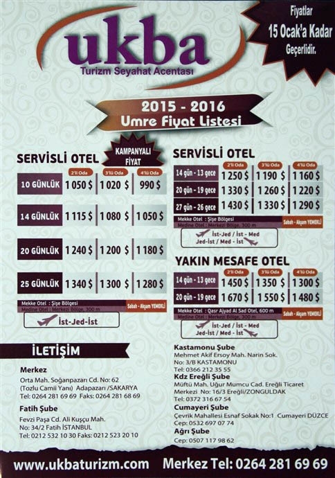 İLK UMRE KAFİLESİ GİDİYOR 