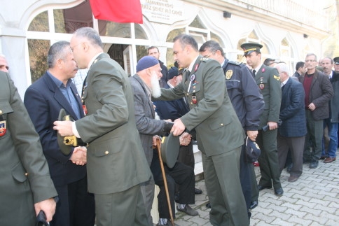 Kıbrıs Gazisi İsmail Kılıçoğlu Son Yolculuğuna Uğurlandı