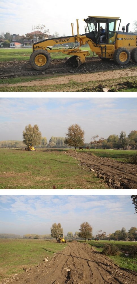 Karaçalılık Mahesine Yeni Yol Yeni Mezarlık