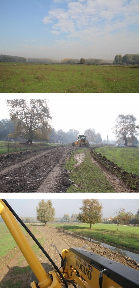 Karaçalılık Mahesine Yeni Yol Yeni Mezarlık