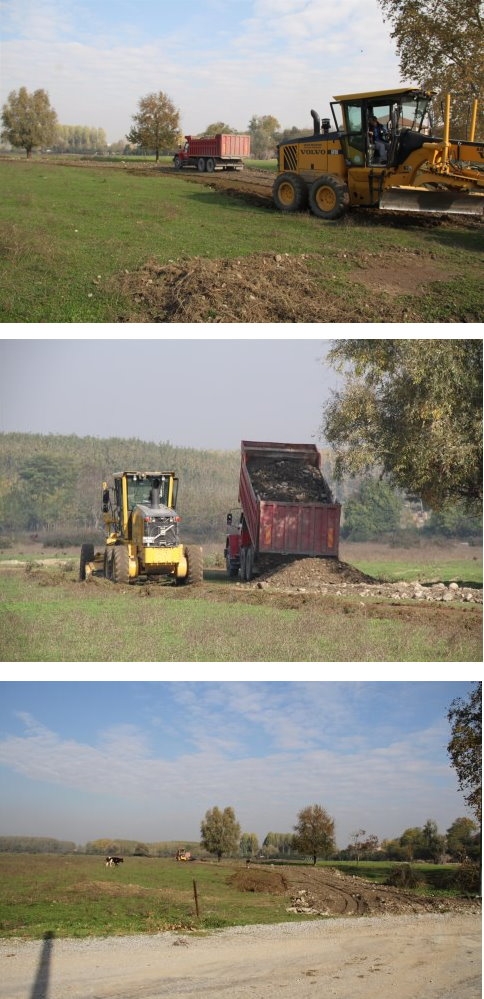 Karaçalılık Mahesine Yeni Yol Yeni Mezarlık