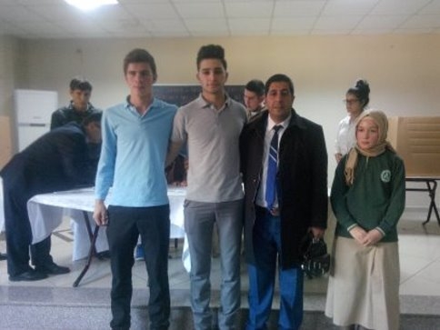 İlçe Öğrenci Meclis Başkanlığını Şht.Yzb.Halil İbrahim Sert Anadolu Lisesi Kazandı