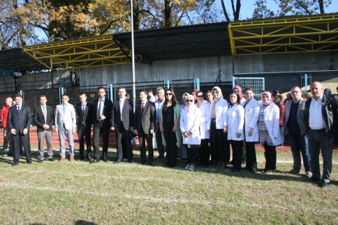 Sağlıklı Yaşam İçin Yürüyüş Yapıldı