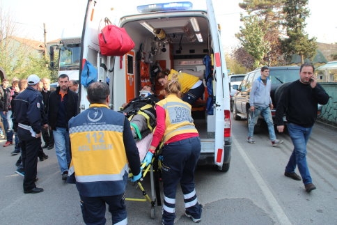 Tır 3 Tekerlekli Bisiklete Çarptı