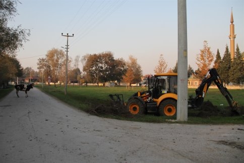 Kızılcıkormanköy’de Alt Yapı Güçleniyor…