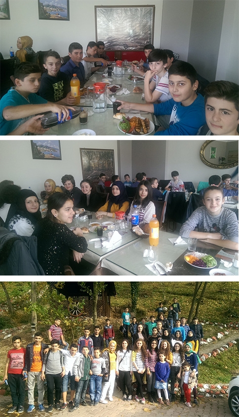 Öğrencilere Motivasyon yemeği