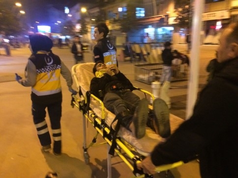 Bisikletten Düşen Çocuk Hastaneye Kaldırıldı