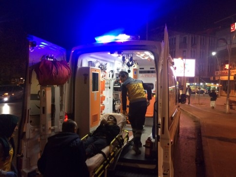 Bisikletten Düşen Çocuk Hastaneye Kaldırıldı